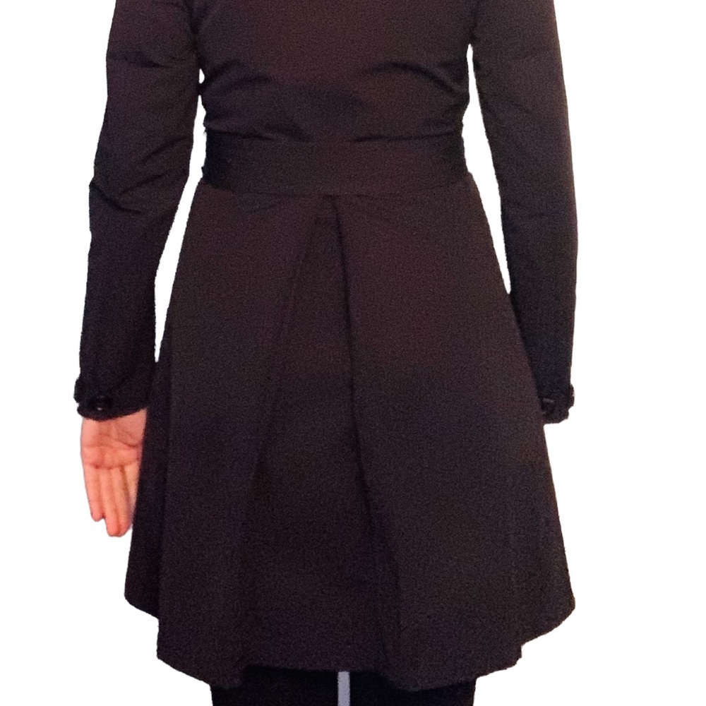 Prada Tailored A-line Trench Black - Picture 5 of 14